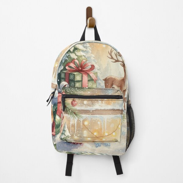 Item preview, Enchanted Winter Window – Cozy Christmas Deer & Snowy Wonderland Art designed and sold by Dream Bloom Gallery.