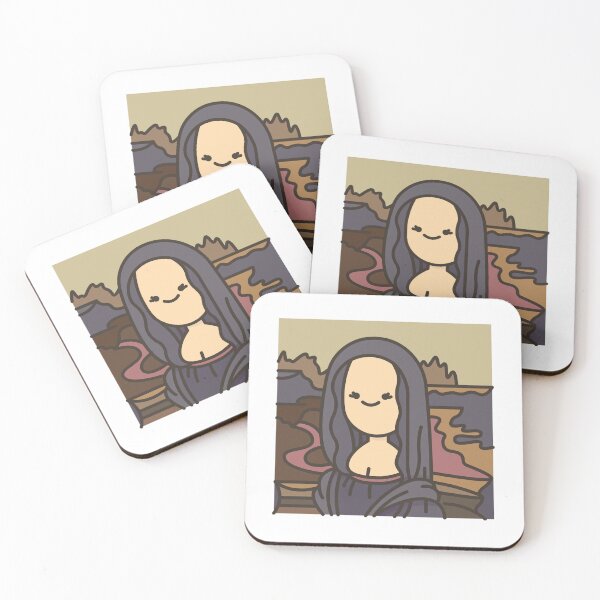 Item preview, funny monalisa painting designed and sold by itswallcraft.
