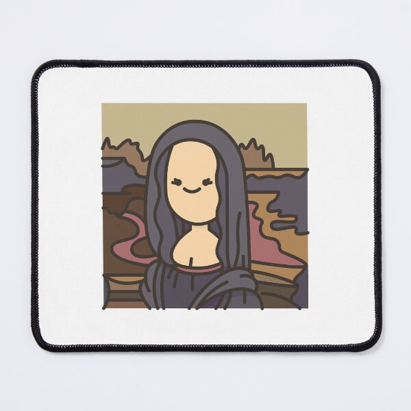 Item preview, funny monalisa painting designed and sold by itswallcraft.