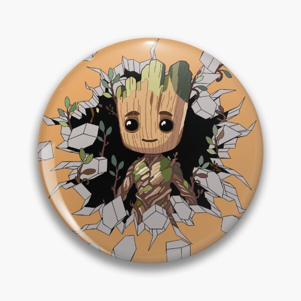 Item preview, Groot Breaks Through The Wall designed and sold by ProfanityFarm.