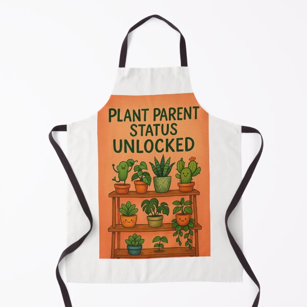 Item preview, Funny Plant Parent Achievement Greeting with Happy Potted Plants on Shelf designed and sold by Places On Earth.
