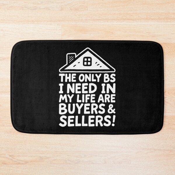 Item preview, The Only BS I Need - Funny Real Estate Agent designed and sold by Mason-Pride.