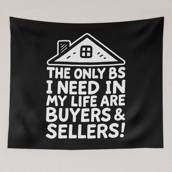 Item preview, The Only BS I Need - Funny Real Estate Agent designed and sold by Mason-Pride.