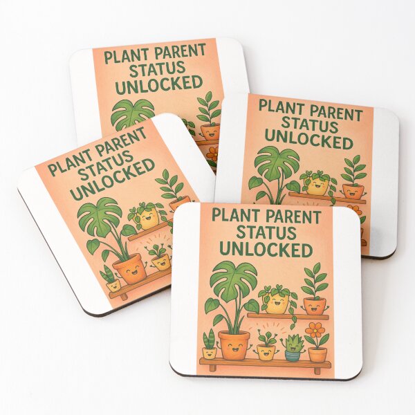 Item preview, Playful Plant Parent Greeting with Happy Houseplants and Milestone Cheer designed and sold by Places On Earth.