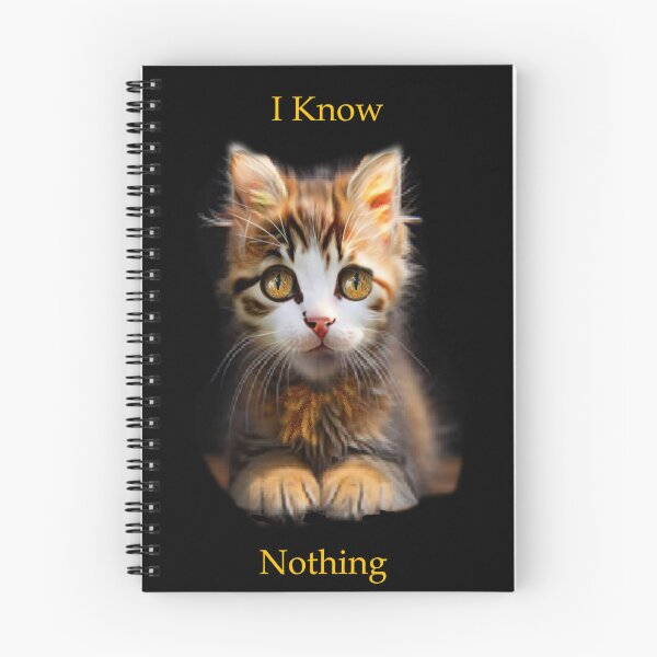 Item preview, I Know Nothing designed and sold by Patricia Brown.