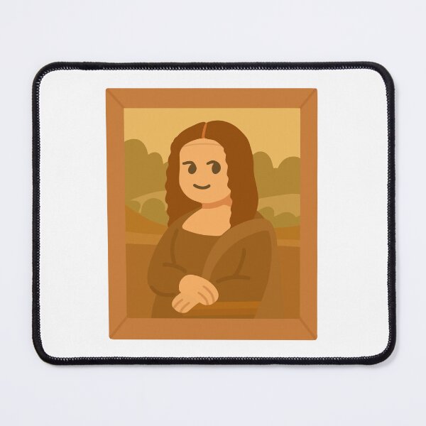 Item preview, monalisa painting humor designed and sold by itswallcraft.