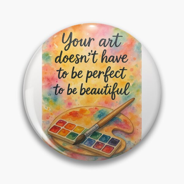 Item preview, Inspirational Watercolor Greeting with Affirmation for Creative Freedom designed and sold by Places On Earth.