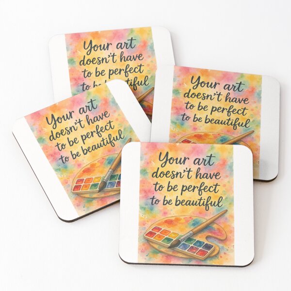 Item preview, Inspirational Watercolor Greeting with Affirmation for Creative Freedom designed and sold by Places On Earth.