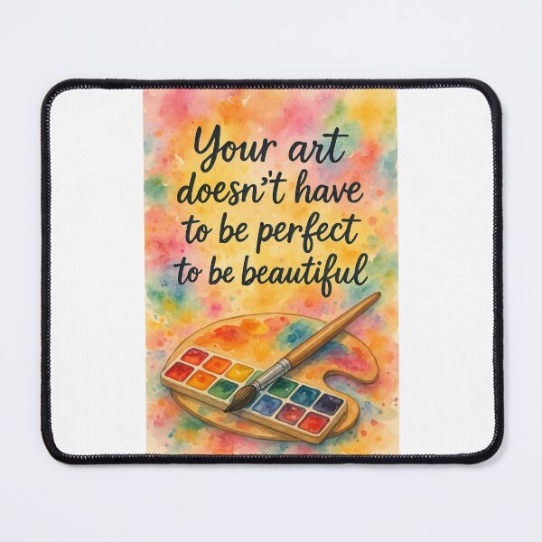 Item preview, Inspirational Watercolor Greeting with Affirmation for Creative Freedom designed and sold by Places On Earth.