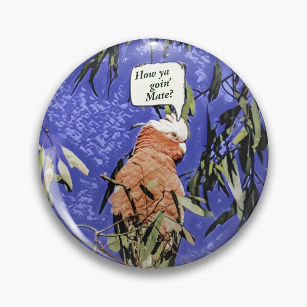 Item preview, How Ya Goin’ Mate – Aussie Galah Artwork designed and sold by Michael van der Hoorn.
