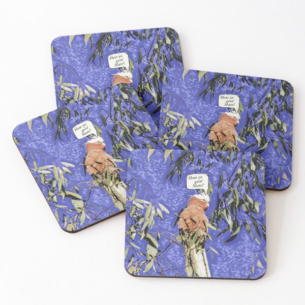 Item preview, How Ya Goin’ Mate – Aussie Galah Artwork designed and sold by Michael van der Hoorn.