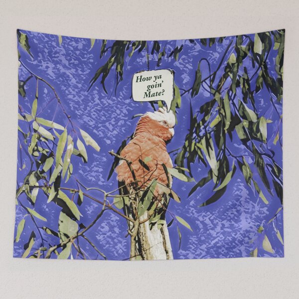 Item preview, How Ya Goin’ Mate – Aussie Galah Artwork designed and sold by Michael van der Hoorn.