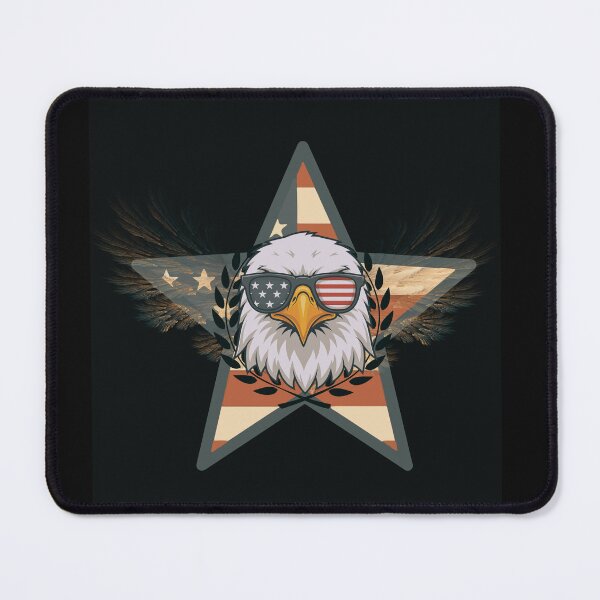 Item preview, American eagle against a star background designed and sold by Lovelalaland.
