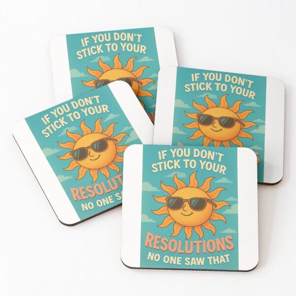 Item preview, Playful New Year Resolution Greeting with Sunglasses Sun and Sky designed and sold by Places On Earth.