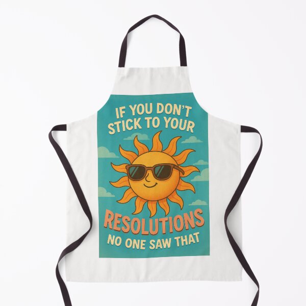 Item preview, Playful New Year Resolution Greeting with Sunglasses Sun and Sky designed and sold by Places On Earth.