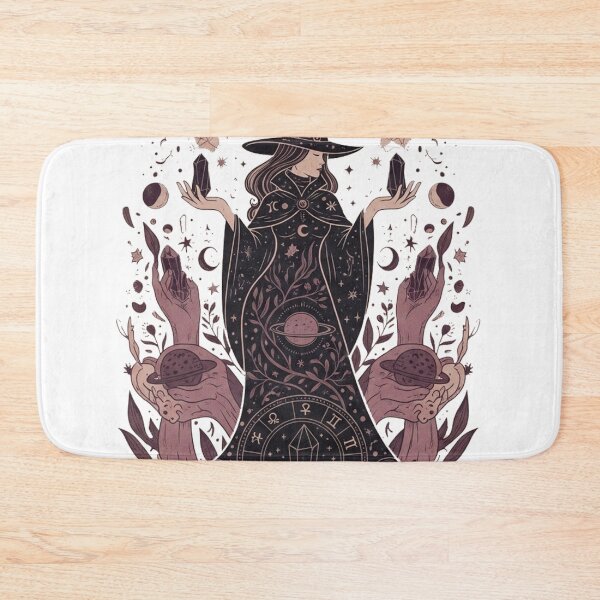 Item preview, Enchanted Black Witch Moon Magic designed and sold by Pollock.