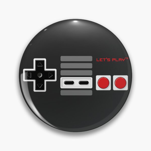 Item preview, NES Controller - Let's play designed and sold by hard2wear.