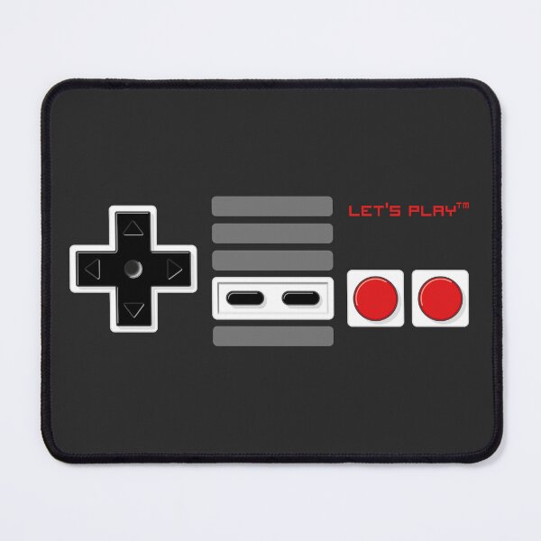 Item preview, NES Controller - Let's play designed and sold by hard2wear.