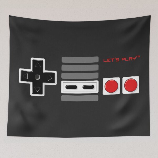Artikelvorschau, NES Controller - Let's play entworfen und verkauft von hard2wear.