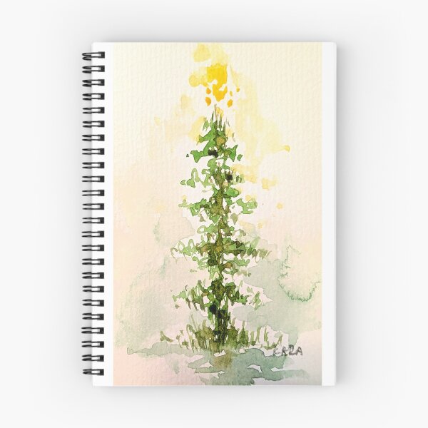 Item preview, Watercolor Christmas Tree designed and sold by Kara Draws.
