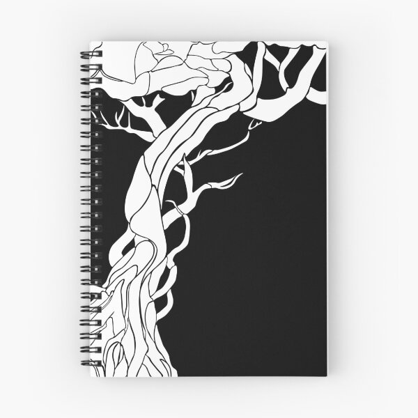 Item preview, Graphic Mangrove Tree Drawing in White designed and sold by BoldLineArt.