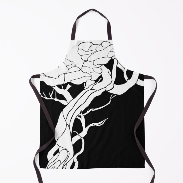 Item preview, Graphic Mangrove Tree Drawing in White designed and sold by BoldLineArt.