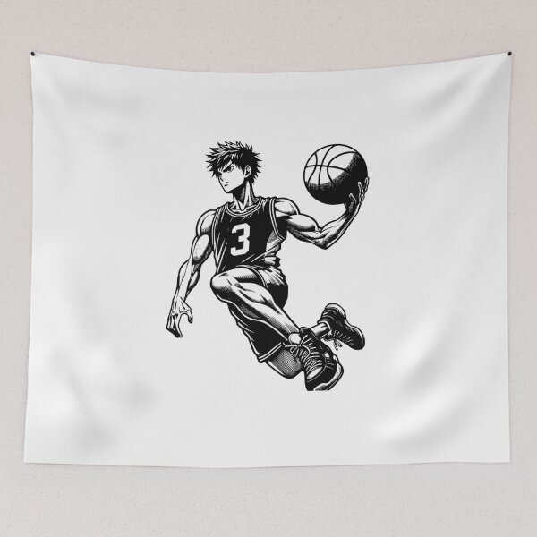 Item preview, anime basketball dunk designed and sold by itswallcraft.