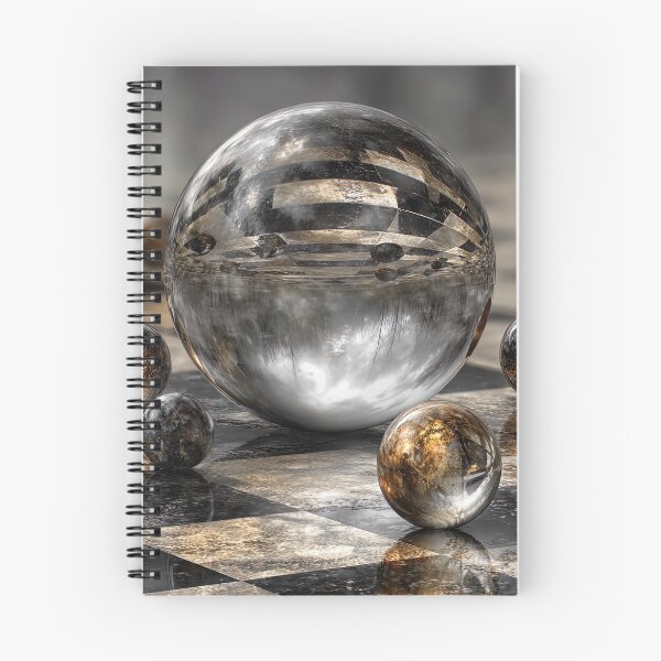 Item preview, Celestial Marbles on a Worn Grid designed and sold by bloorose.
