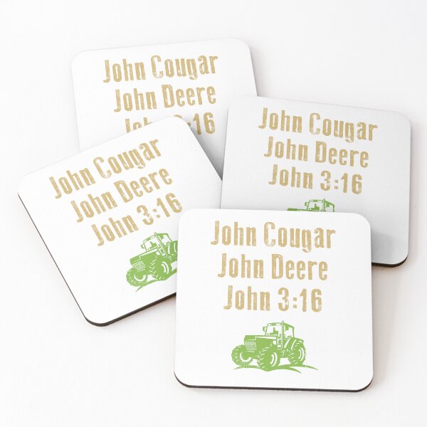 Item preview, John Cougar, John Deere, John 3:16 designed and sold by Avalon Studio.