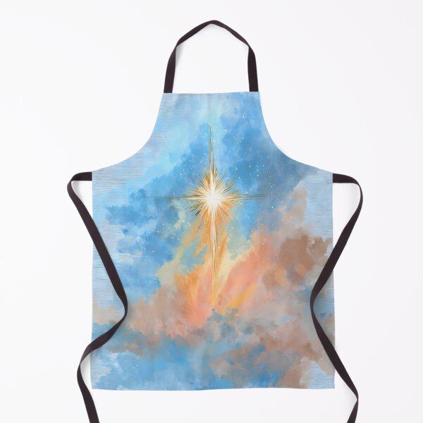 Item preview, Radiant Holy Star in Pastel Clouds designed and sold by Teecha45.