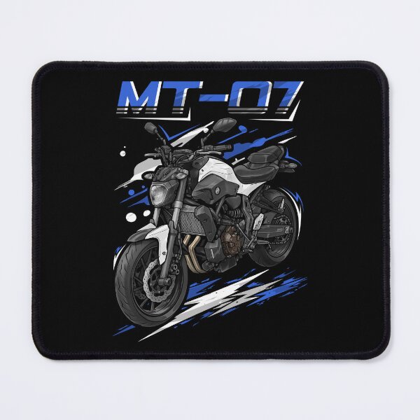 Item preview, Yamaha MT-07 2016-2017 (Powder White) for Motorcycle Riders designed and sold by MotoApparelHub.