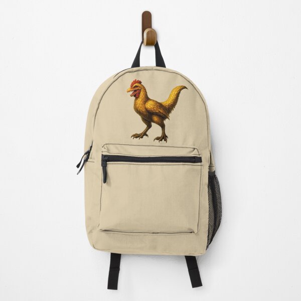 Item preview, Jurassic Chicken Raptor – Chaotic Dino Bird Hybrid Creature Art designed and sold by AnotherFemaleHuman.