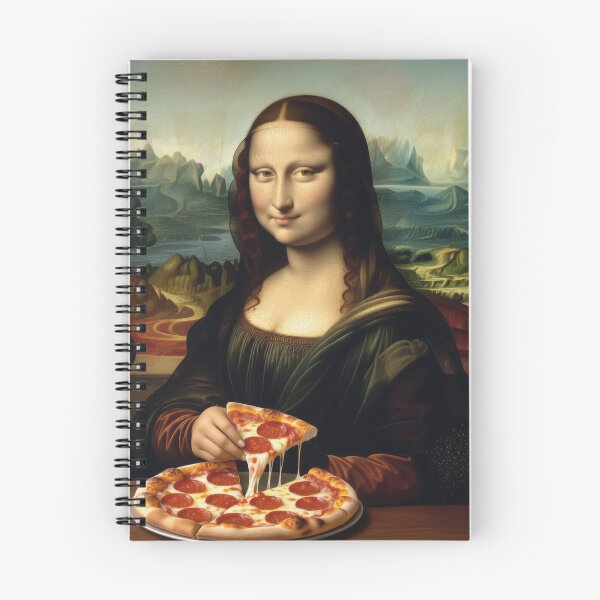 Item preview, Mona Pizza – Renaissance Pepperoni Delight designed and sold by thebigleebowski.