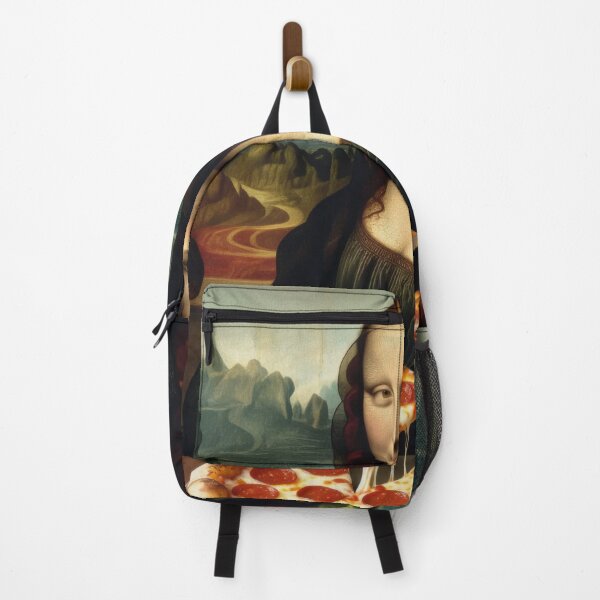 Item preview, Mona Pizza – Renaissance Pepperoni Delight designed and sold by thebigleebowski.