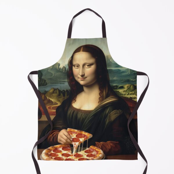 Item preview, Mona Pizza – Renaissance Pepperoni Delight designed and sold by thebigleebowski.