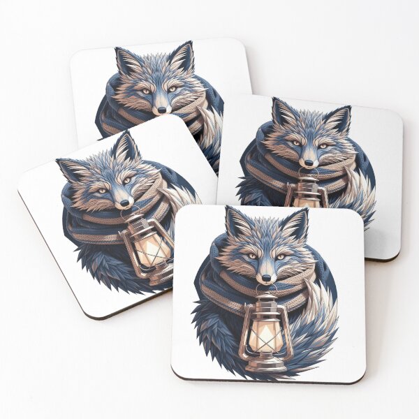 Item preview, Hygge Ember Fox T-Shirt | Outsmarted Winter Sly Fox Graphic Tee for Cozy Sarcastic Wellness Vibes designed and sold by YMLux.