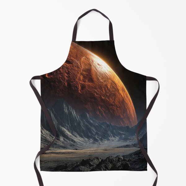 Item preview, A Red Planet Rises Over The Horizon designed and sold by jecphotography and art.