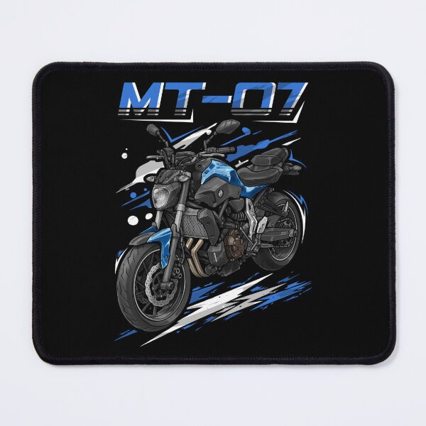 Item preview, Yamaha MT-07 2017 (Glacier Blue) for Motorcycle Riders designed and sold by MotoApparelHub.
