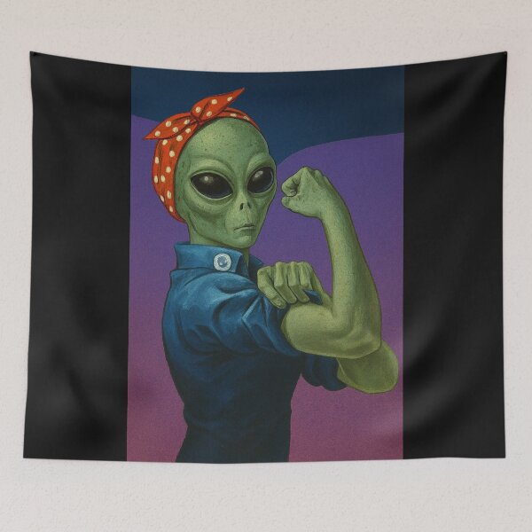 Item preview, Roswell Rosie designed and sold by Cats and Other Things.