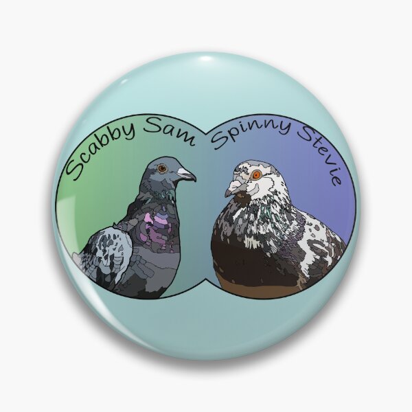 Item preview, Scabby Sam and Spinny Stevie designed and sold by ProfanityFarm.