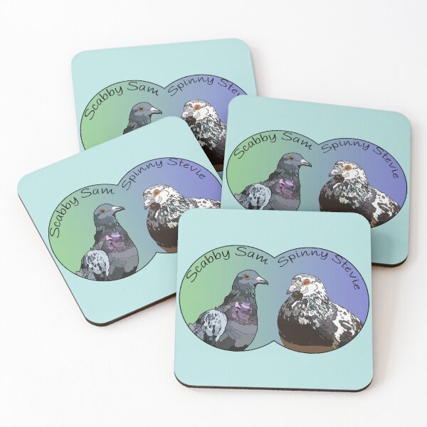 Item preview, Scabby Sam and Spinny Stevie designed and sold by ProfanityFarm.