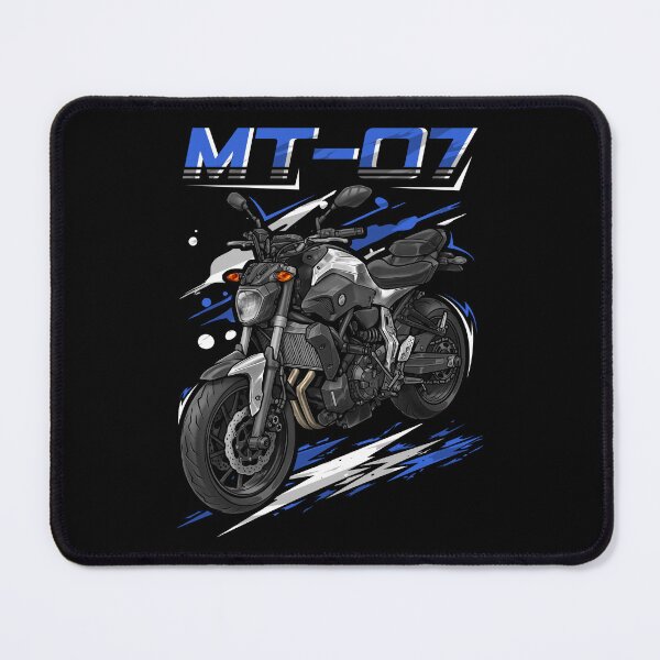 Item preview, Yamaha MT-07 2017 (Matte Silver) for Motorcycle Riders designed and sold by MotoApparelHub.