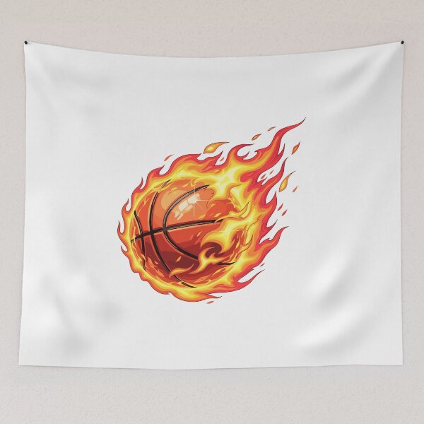 Item preview, basketball fireball designed and sold by itswallcraft.
