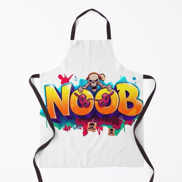 Item preview, Gaming Slogan: Glossy "NOOB" Title designed and sold by newvisionart191.
