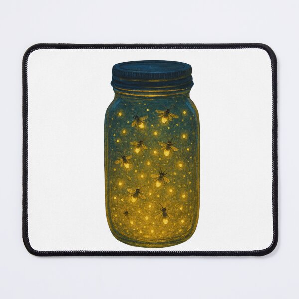 Item preview, Glowing Fireflies in a Mason Jar designed and sold by Interstellar Lotus .