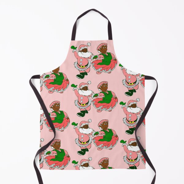 Item preview, pink christmas black santa claus wife designed and sold by Gossip Rag.