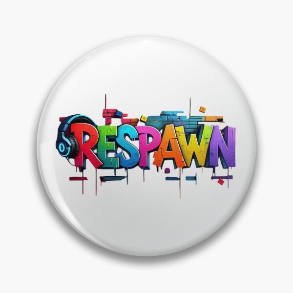 Item preview, Graffiti Style Multi-Colored "RESPAWN" Word designed and sold by newvisionart191.