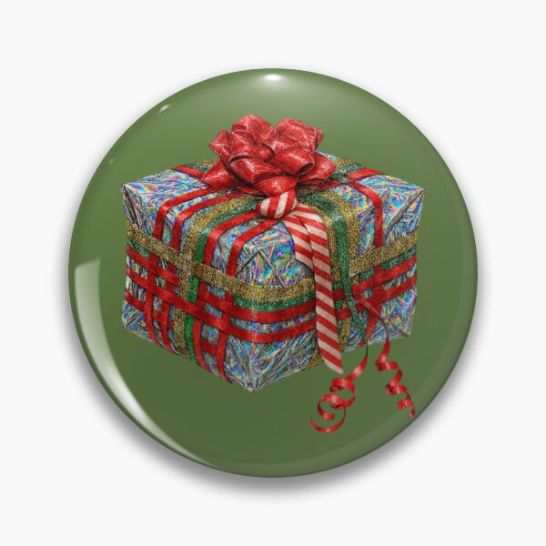 Item preview, Atrociously Wrapped Christmas Present – Chaotic Holiday Gift Fail Art designed and sold by AnotherFemaleHuman.