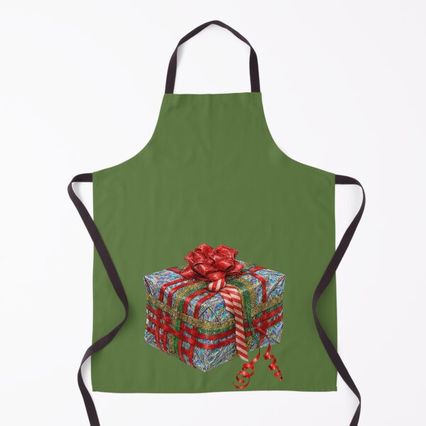 Item preview, Atrociously Wrapped Christmas Present – Chaotic Holiday Gift Fail Art designed and sold by AnotherFemaleHuman.