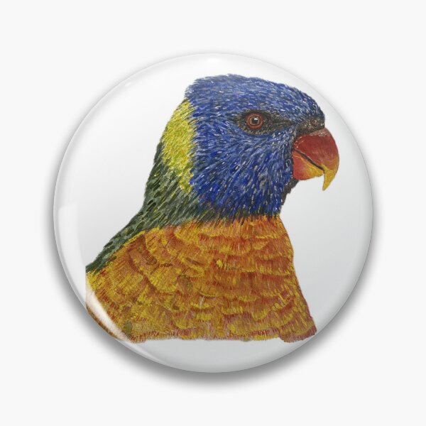 Item preview, Rainbow lorikeet designed and sold by GlennFinlayArt.